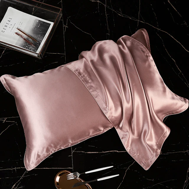 Mulberry Silk and Lyocell Pillowcase Pair - Iris - Image 3