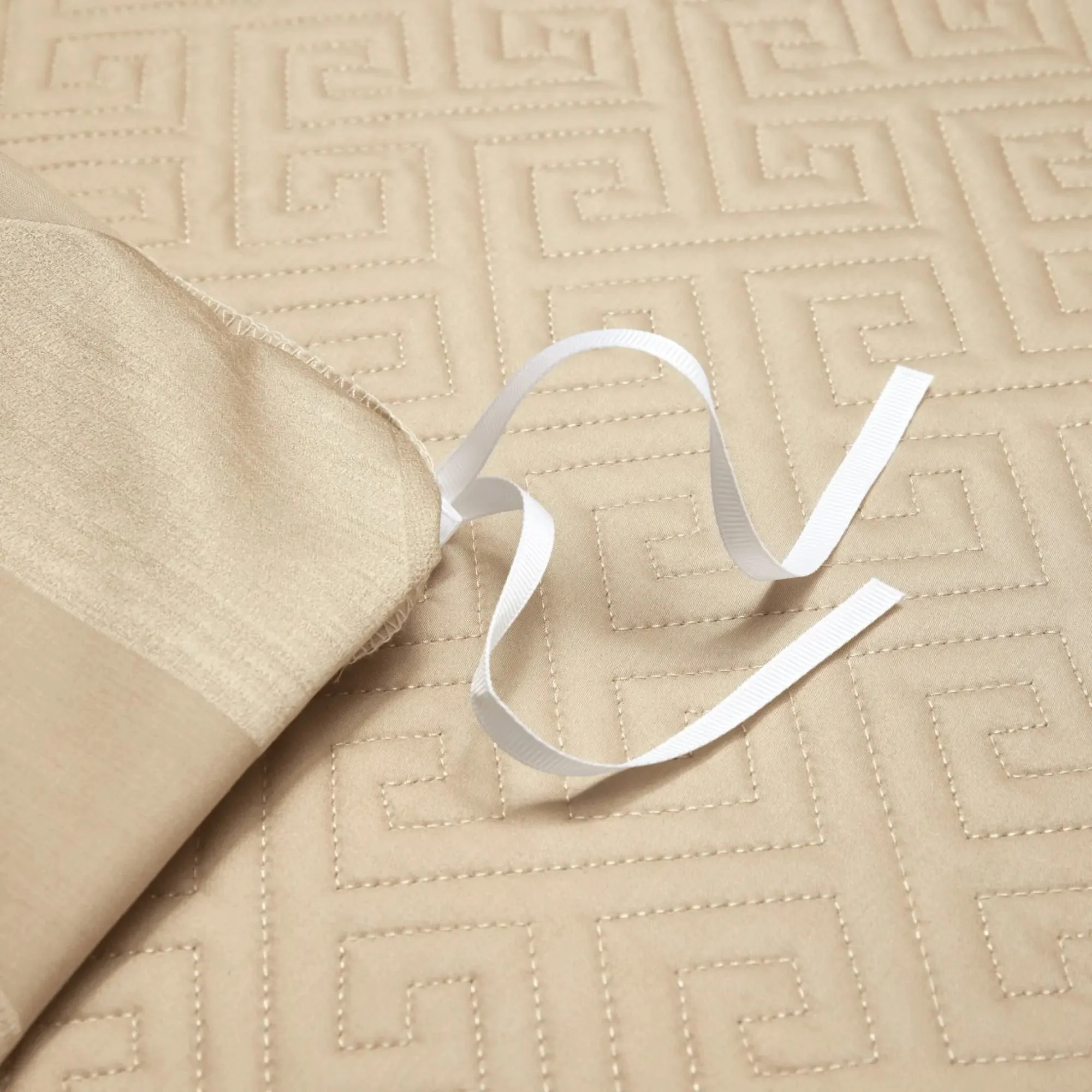 Egyptian Cotton Duvet Cover & Shams – Champagne Elegance - Image 11