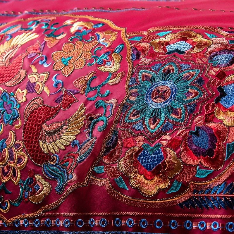 Clennet Luxury Egyptian Cotton Embroidery Bedding Set - Image 5
