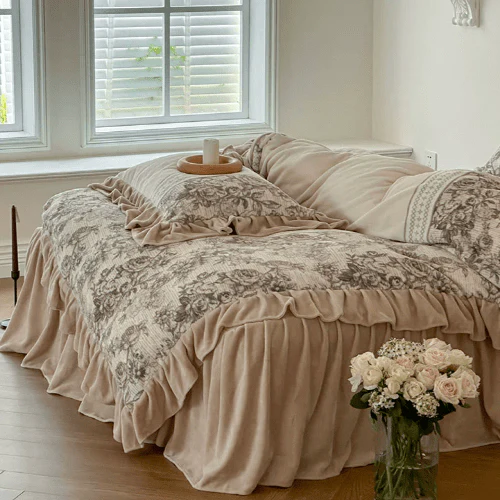 Rêve Florissant Bedding Set – Velvet Garden Reverie - Image 6