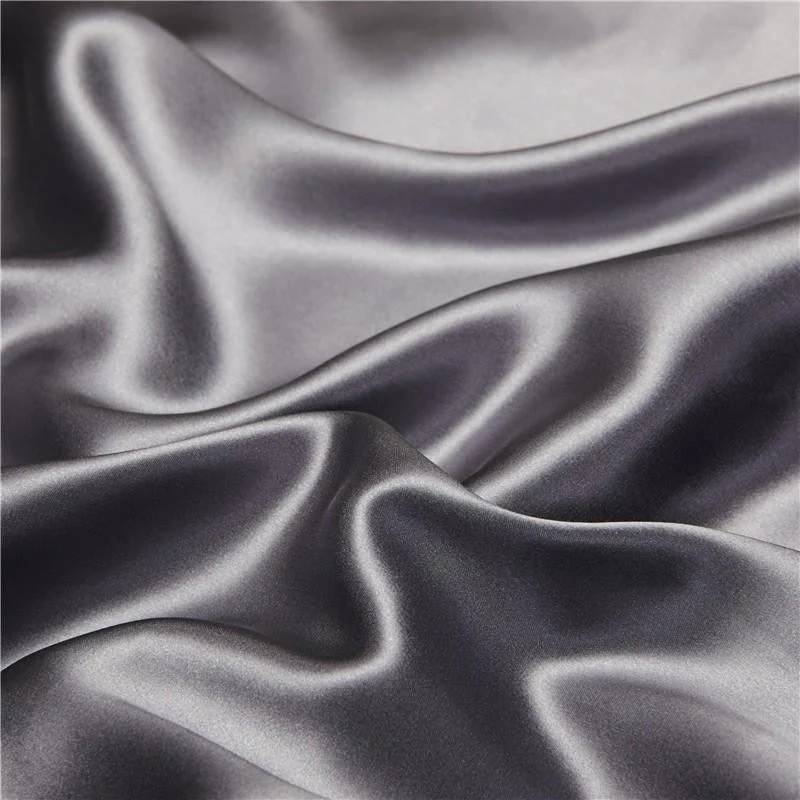 Eloise Quartz Pure Mulberry Silk Bedding Set – Blush Veil - Image 5