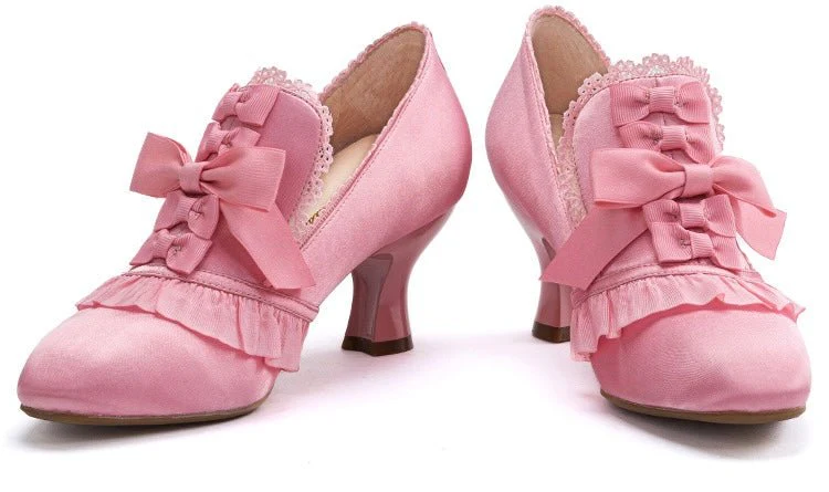 Bridgerton Inspired Golden Regency Heels and Lolita Mules - Lolita Shoes - Image 12
