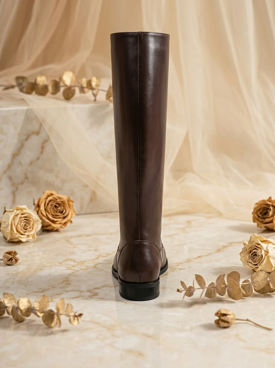 Handmade Regency Era Men Boots – Rococo Baroque Style with Bridgestone Leather - Image 3