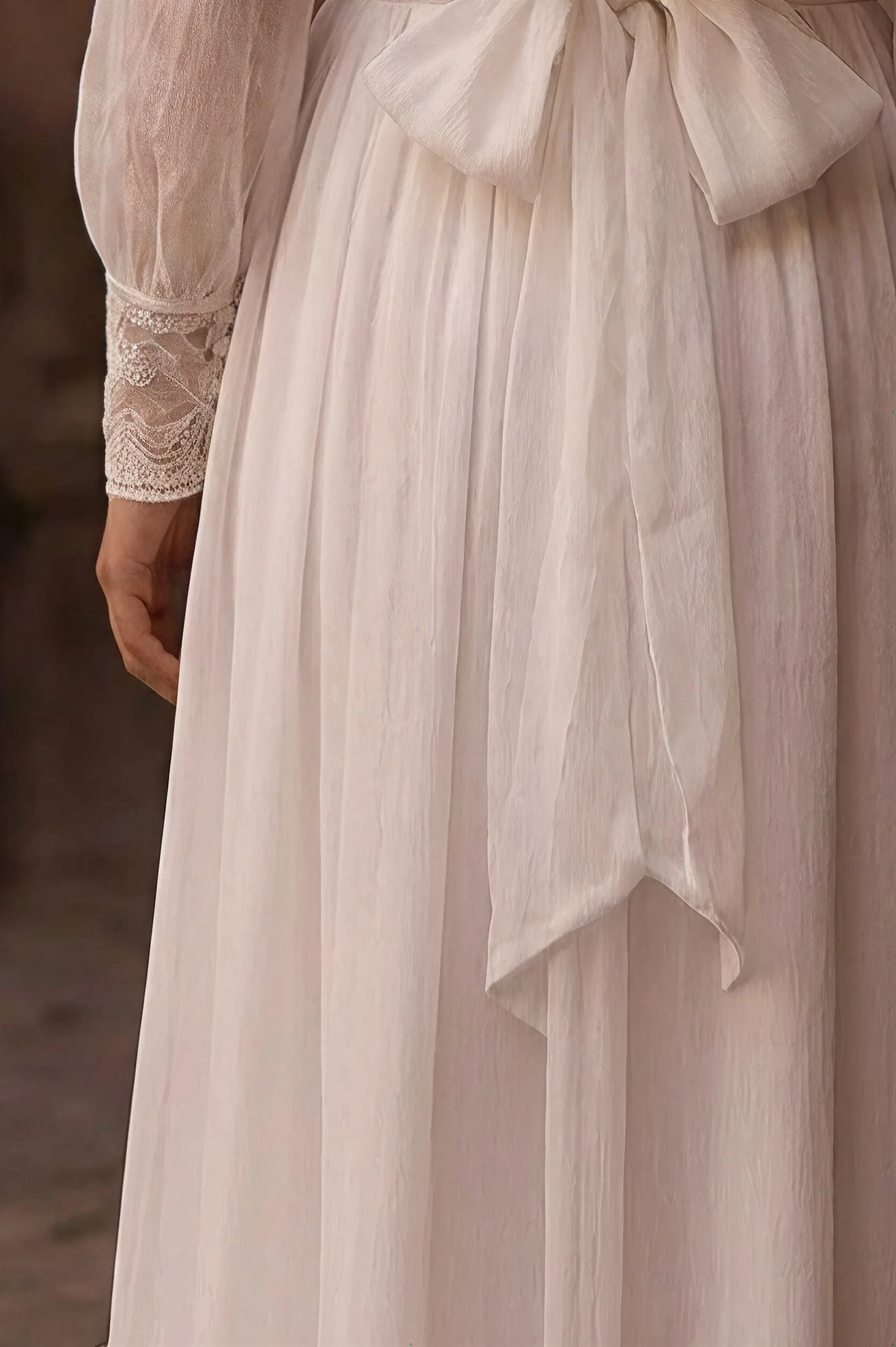 Gunne Sax Inspired Victorian Modest Wedding Dress - Gunne Sax White Prom Dress - Modest Lace Victorian Dress - Plus Size - Image 6