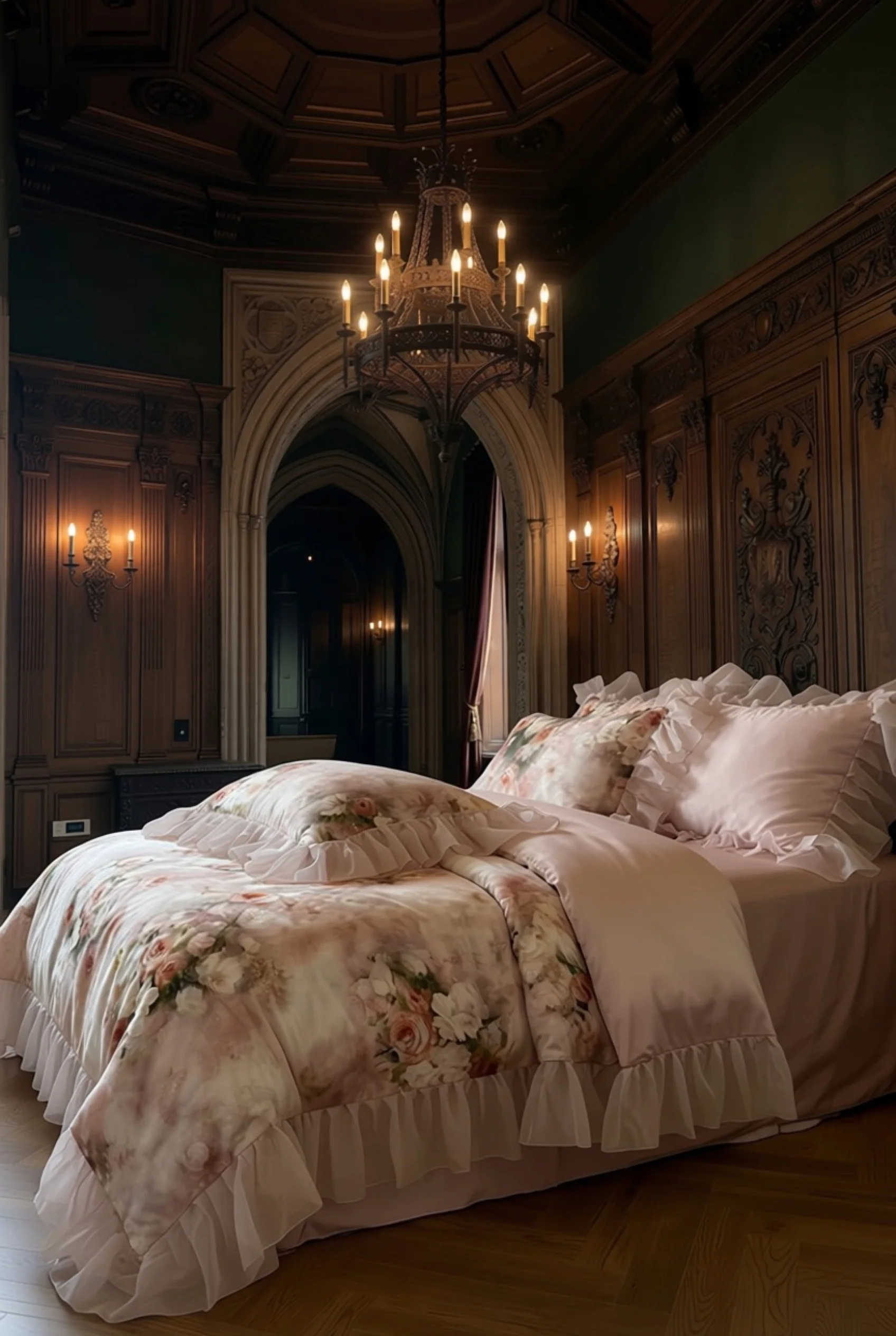 Romantic Vintage Blossom – Tencel-Cotton Bedding Set - Image 2